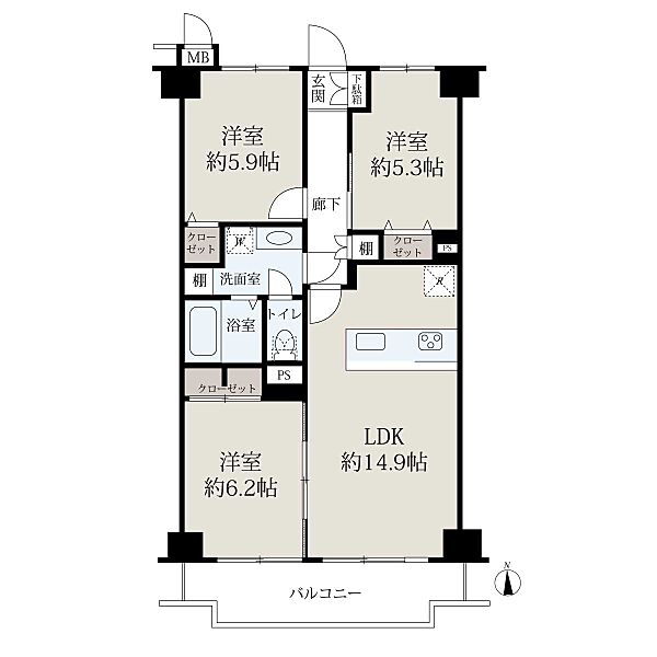 間取り：329000140844