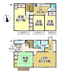 近鉄京都線 高の原駅 徒歩21分