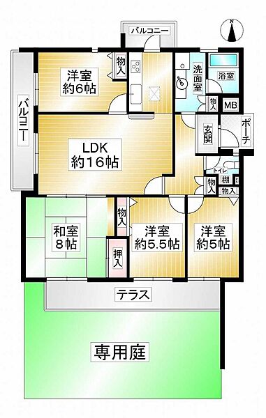 間取り：329000128344