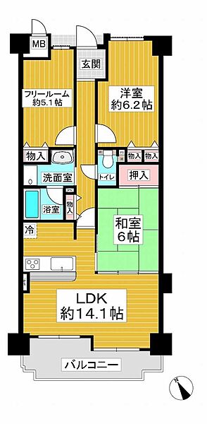 間取り：329000131843
