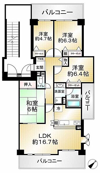 間取り：329000137240