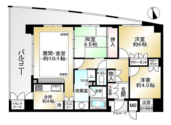 間取り：329000133435