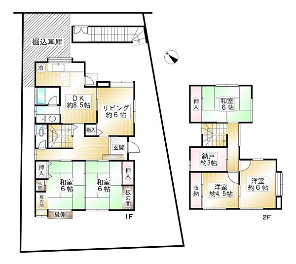 間取り：329000134781