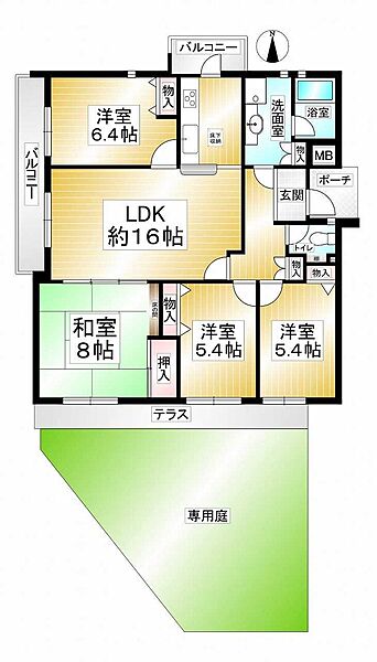間取り：329000136655