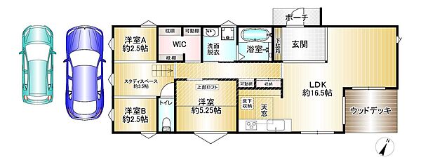 間取り：329000143751