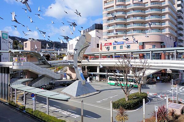生駒駅まで500m