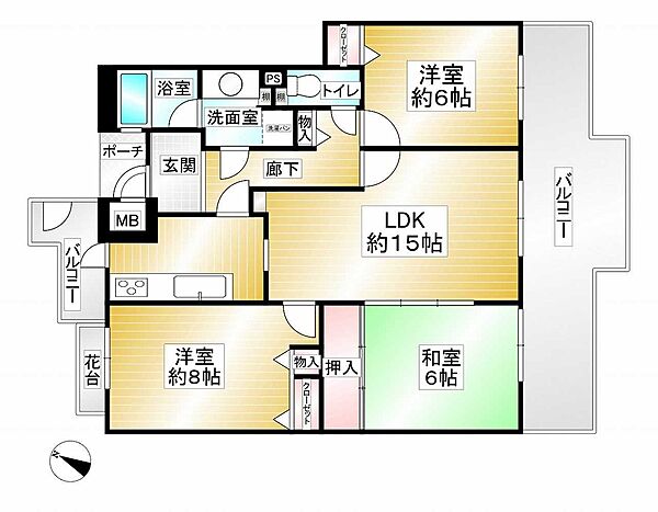 間取り：329000115884