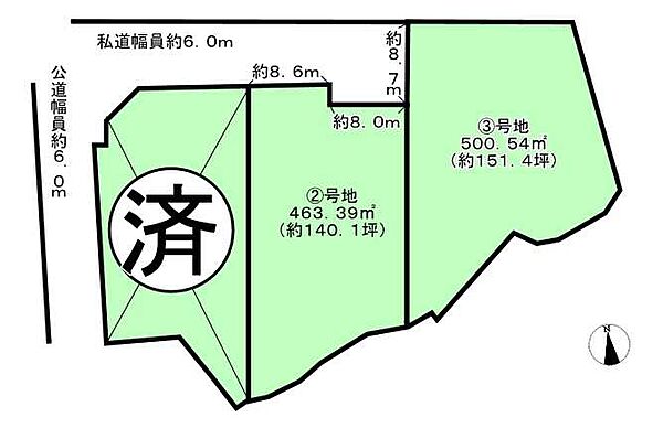 区画図：329000142991