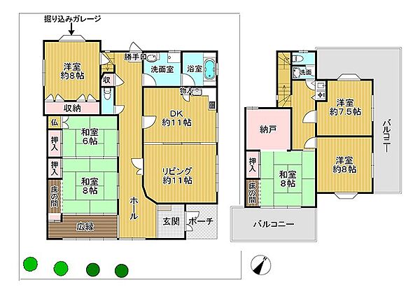 間取り：329000144469