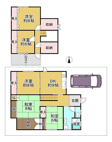 間取り：329000144478