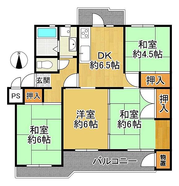 間取り：329000136553