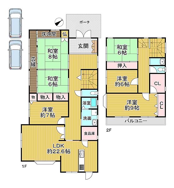 間取り：329000125304