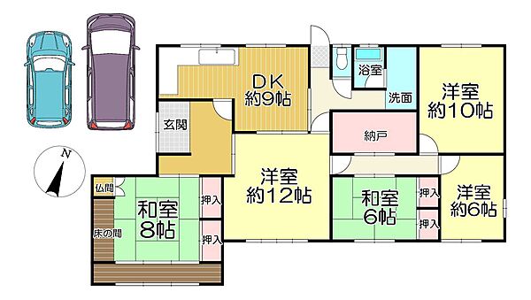 間取り：329000141045