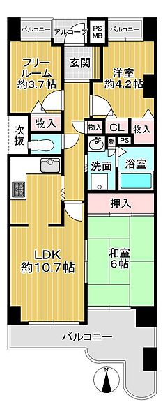 間取り：329000142984