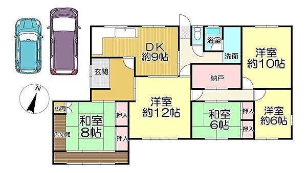 間取り：329000144483