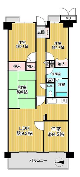 間取り：329000144187