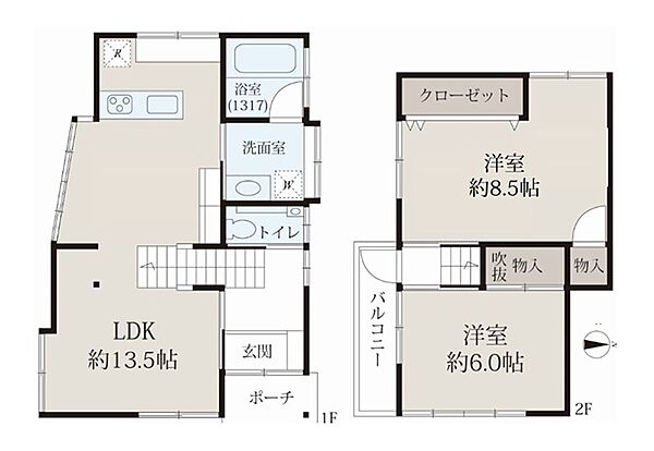 間取り：326000272497
