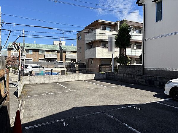 敷地内より撮影