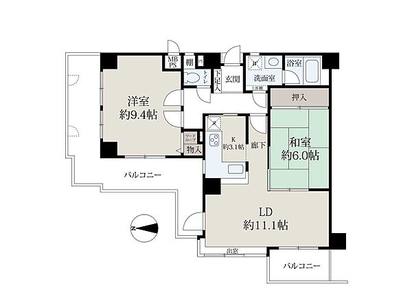 間取り：326000232029