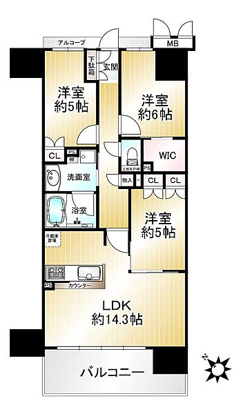 間取り：325000122557