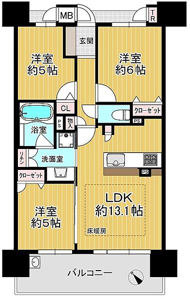 間取り：325000127251