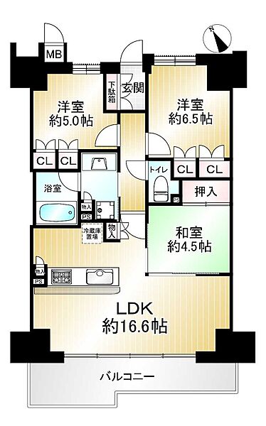 間取り：325000129384