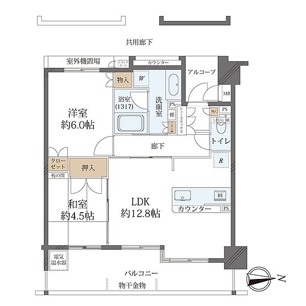 和室と洋室を備え、多彩なライフスタイルに対応します。全居室収納で、すっきりとした空間を保てます。