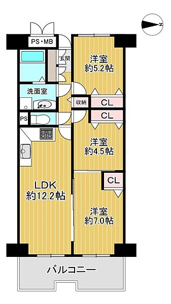 間取り：327002987847