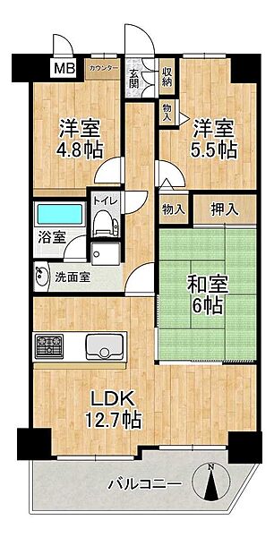 間取り：327002762535