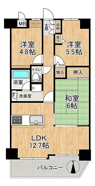 間取り：327002987805