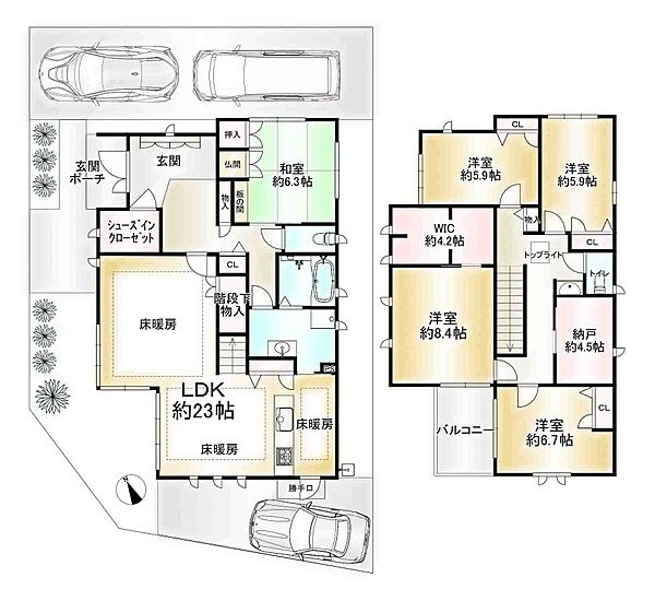 間取り：327001640700