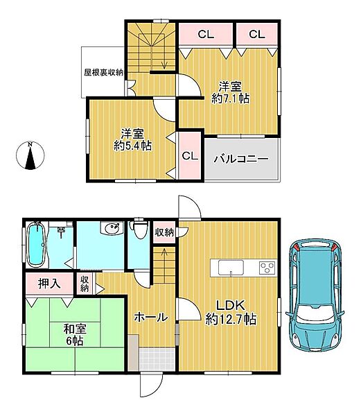 間取り：329000133162