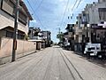 南西側前面道路...