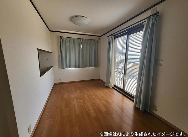 1階リビングは東・南の2面採光で日当たり良好です。
