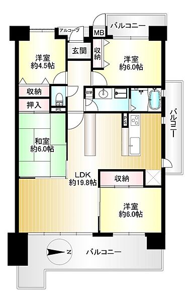 間取り：327002987881