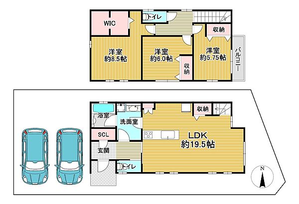 建物参考プラン図建物価格：2750万円