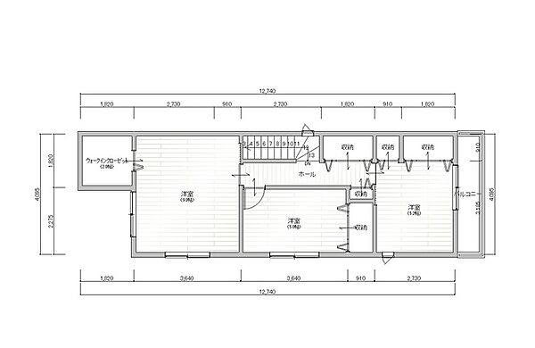 建築条件はございません。3階の参考建物図面です。