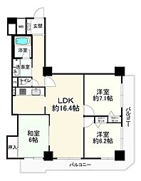 間取図画像 3LDK