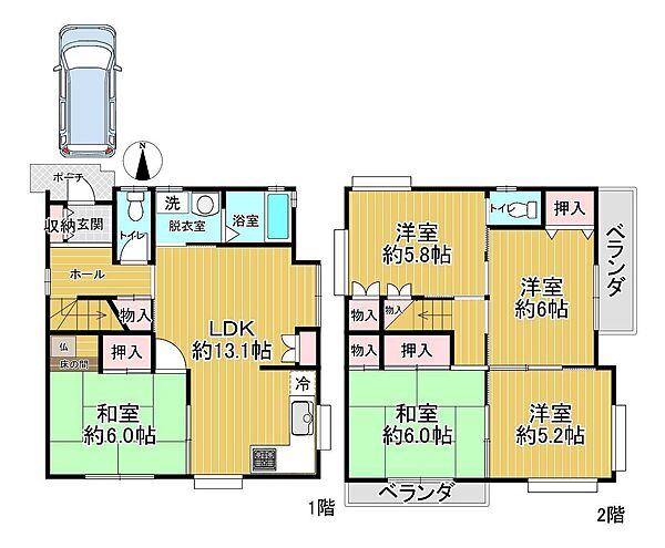 間取り：328000528425