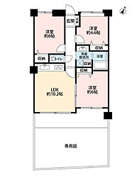 間取図画像 3LDK
