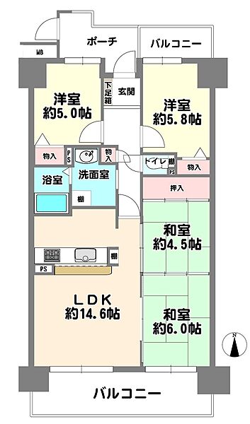 間取り：328000543090