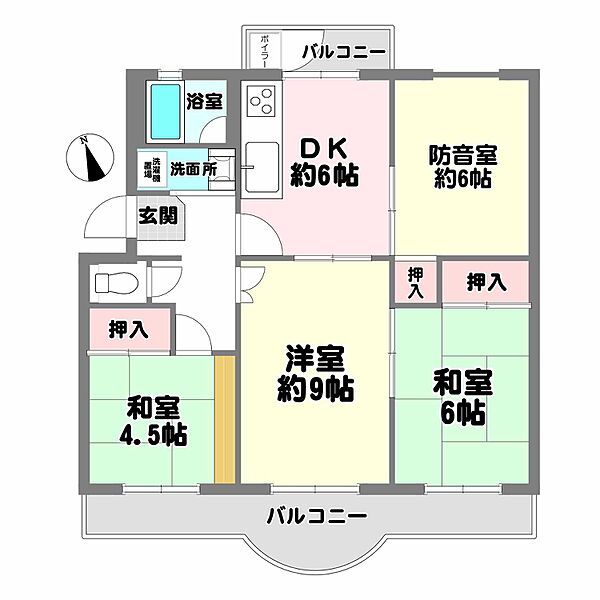 間取り：328000684386
