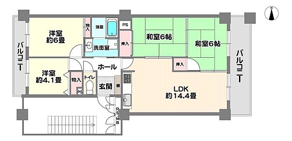 間取り：328000665537