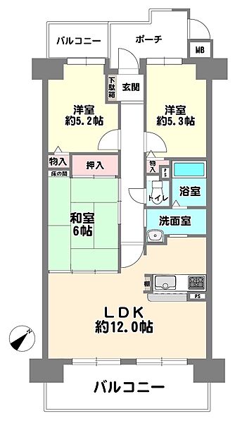 間取り：328000667377