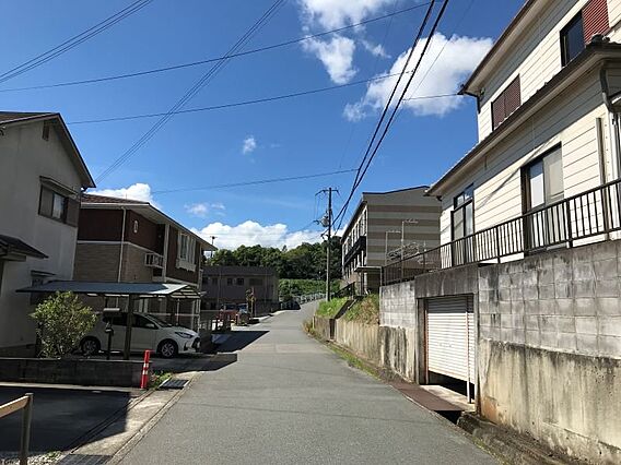 低層住宅地の閑...