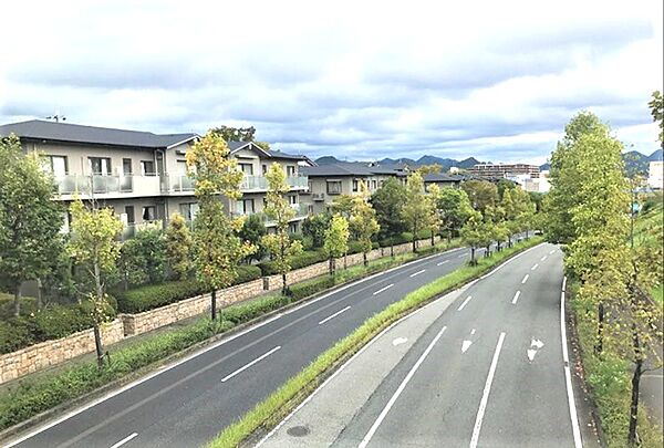 ゆとりある道路に面し、開放感あふれる住環境。四季折々の自然を感じながら、快適な暮らしを始めませんか。