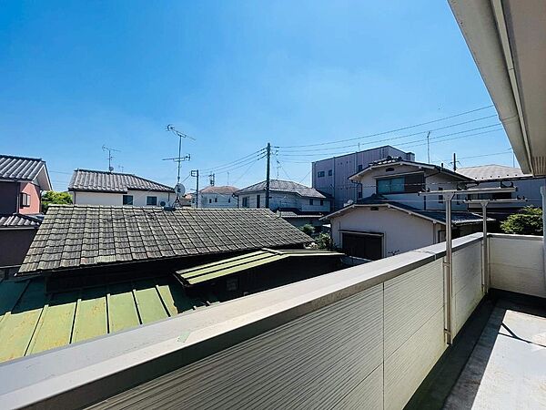 南向きバルコニー