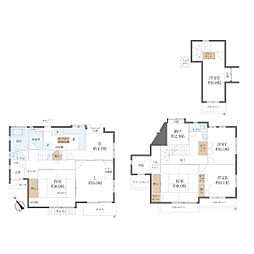 関東鉄道常総線 戸頭駅 徒歩14分 5LDKの間取り