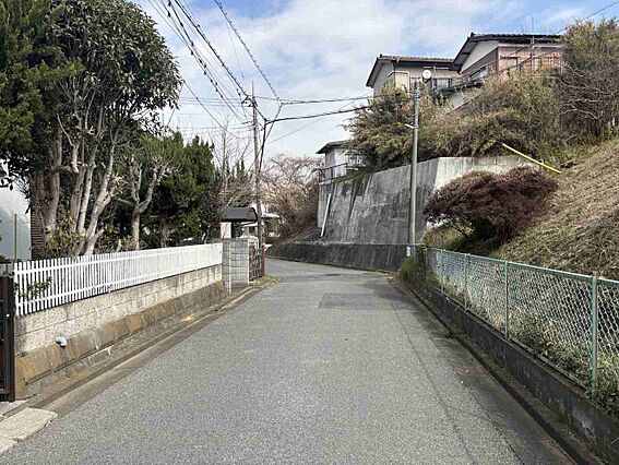 前面道路　南側...