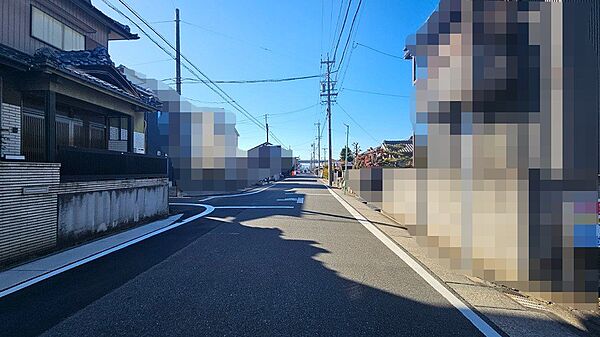 北側前面道路